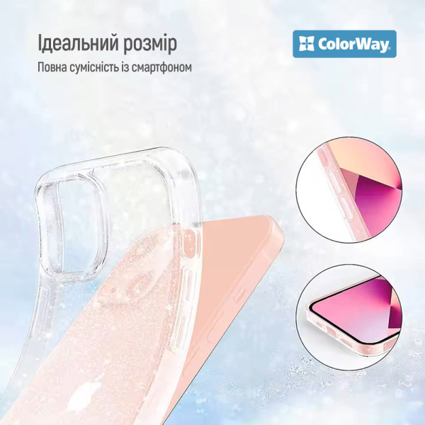 Фото - Чохол для смартфону Colorway TPU-Shine for Samsung Galaxy S25 FE (CW-CTSSG731)