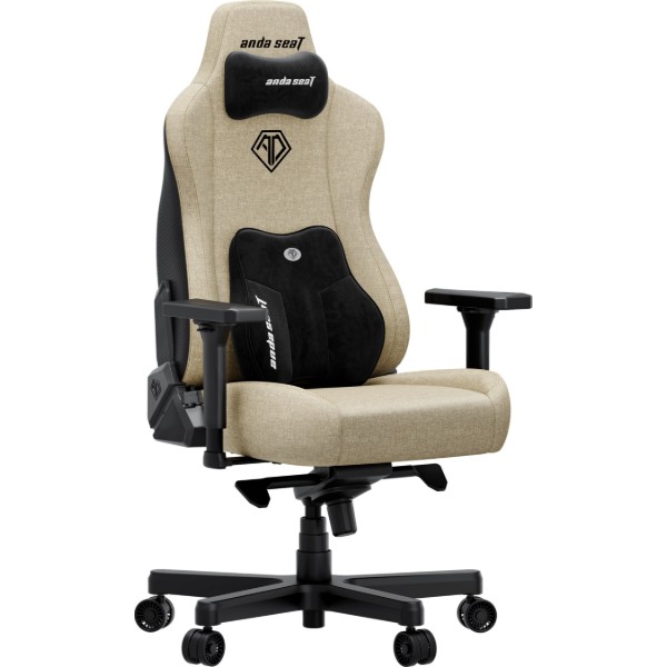 Фото - Кресло для геймеров Anda Seat Kaiser 3E XL Beige Fabric (AD23YC-XL-09-I-CF-I01)