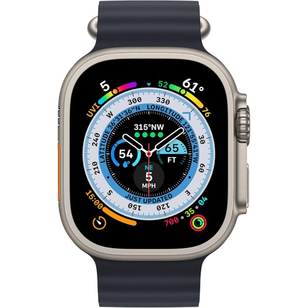 Фото - Смарт-годинник Apple Watch Series Ultra 49mm Titanium Case Black (Відновлений, Майже новий)