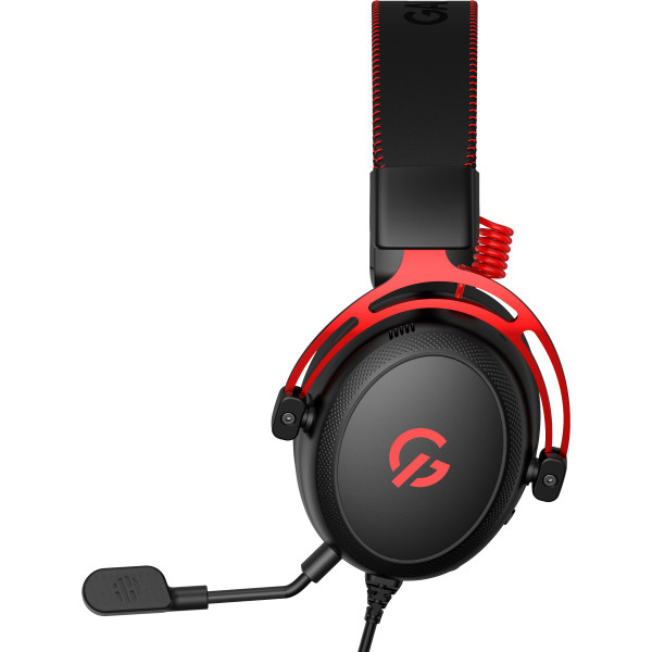 Фото - Гарнітура дротова ігрова GamePro Asgard Skald Origin Black-Red (HS850BR)