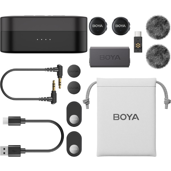 Фото - Мікрофон для смартфона Boya LINK 3-02 Type-C/TRS Black