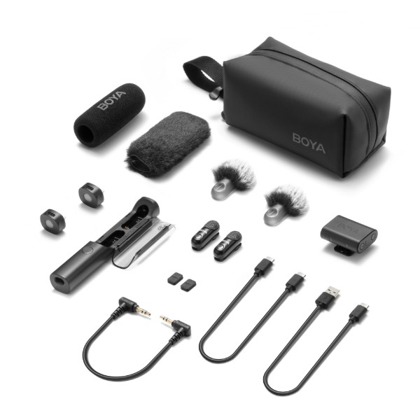 Фото - Микрофон для смартфона Boya Magic-02 Type-C/Lightning Black