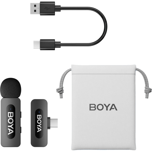 Фото - Микрофон для смартфона Boya BY-V10 Type-C Black