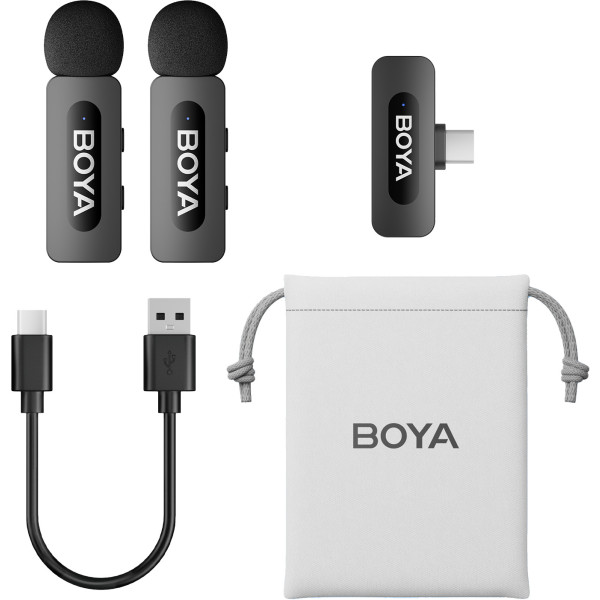 Фото - Микрофон для смартфона Boya BY-V20 Type-C Black