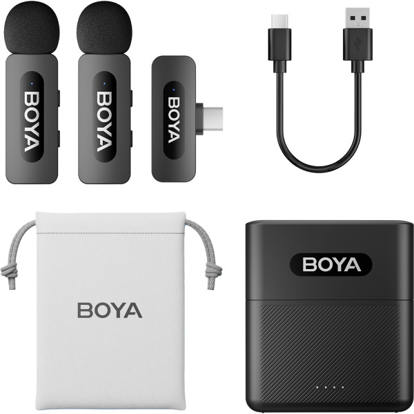 Фото - Микрофон для смартфона Boya BY-V30 Type-C Black
