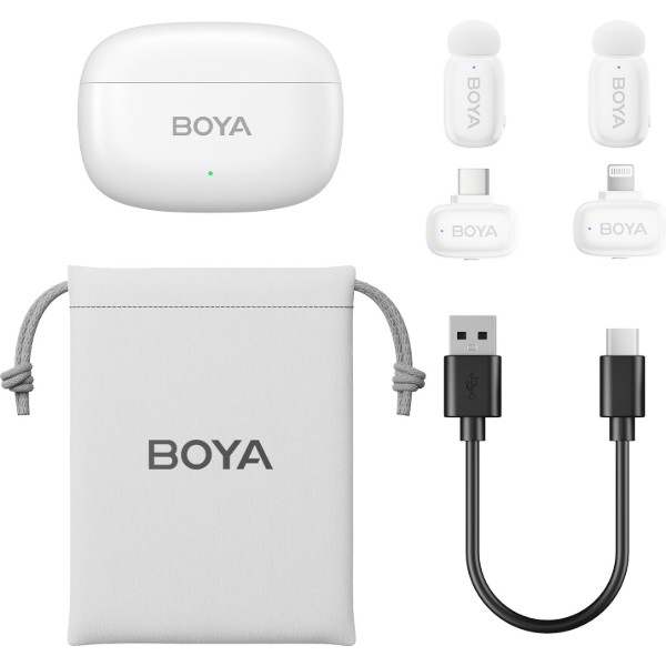 Фото - Мікрофон для смартфона Boya mini-13 Type-C/Lightning White
