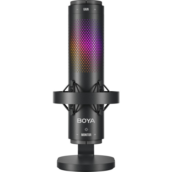 Фото - Мікрофон до комп'ютера Boya K9 RGB Black