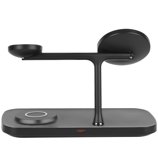 Фото - Беспроводное зарядное устройство Proove Magnetic Field Pro 3 in 1 Qi2 black (WSMP15002001)