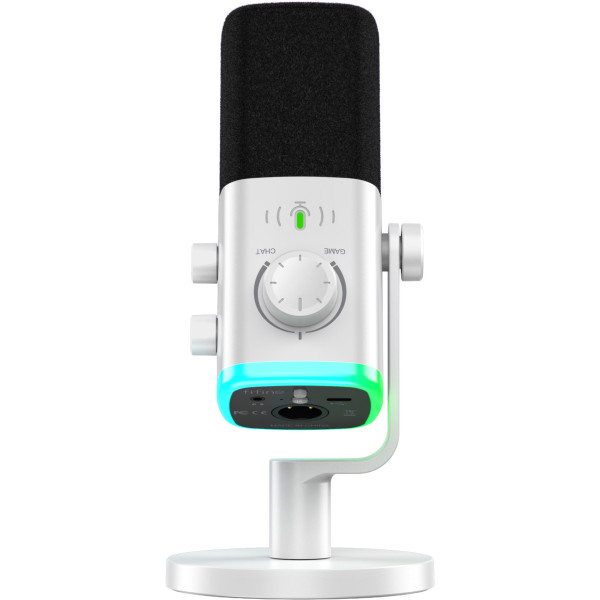 Фото - Мікрофон для комп'ютера Fifine AM9W XLR/USB White