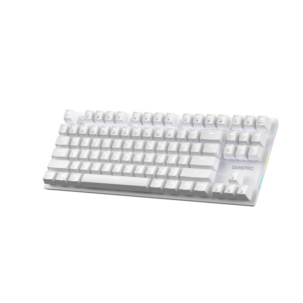 Фото - Клавіатура дротова GamePro Genesis Joker Outemu Red Swithes USB White (MK124W)