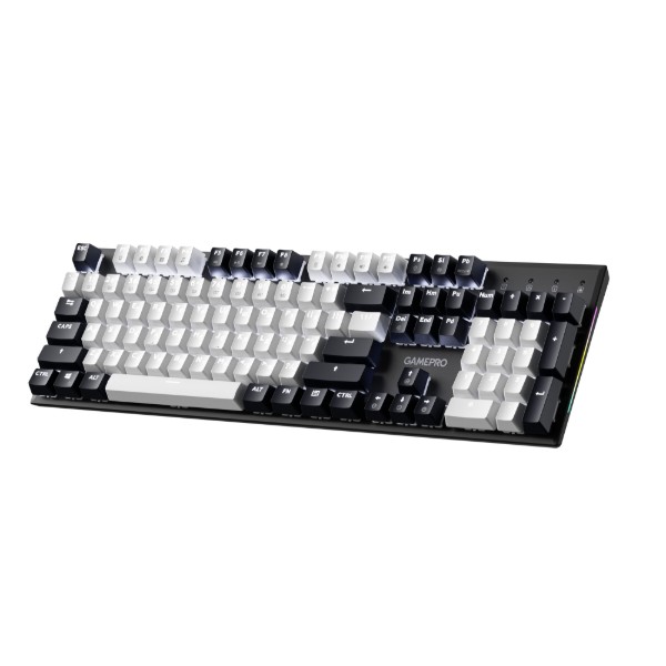 Фото - Клавіатура дротова ігрова GamePro Genesis Metallic Outemu Red Swithes USB Black (MK144B)