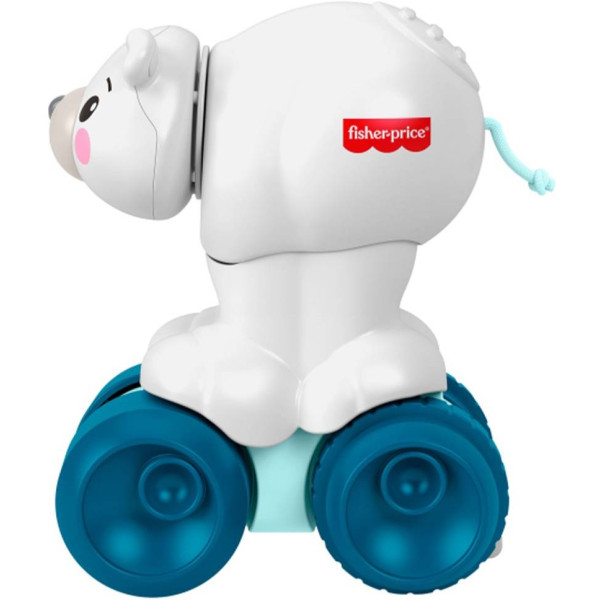 Фото - Інтерактивна каталка Fisher-Price Полярний ведмедик Повзи за мною (JDL63)