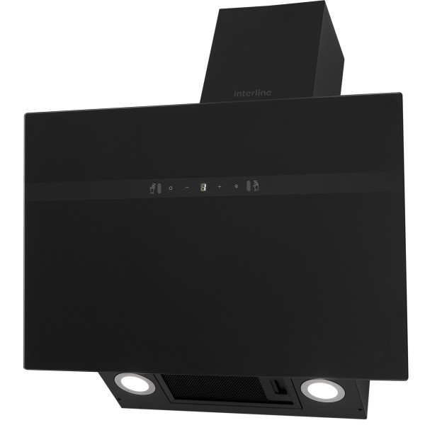 Фото - Витяжка декоративна Interline FLOW MATT BL A/60/GL/M