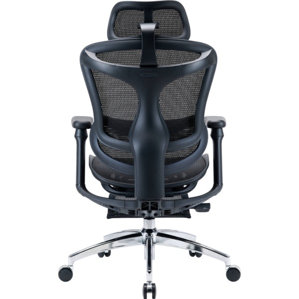 Фото - Крісло офісне Sihoo DORO C300L Mesh Black with footrest (DORO-C300L-A3-101-JT)