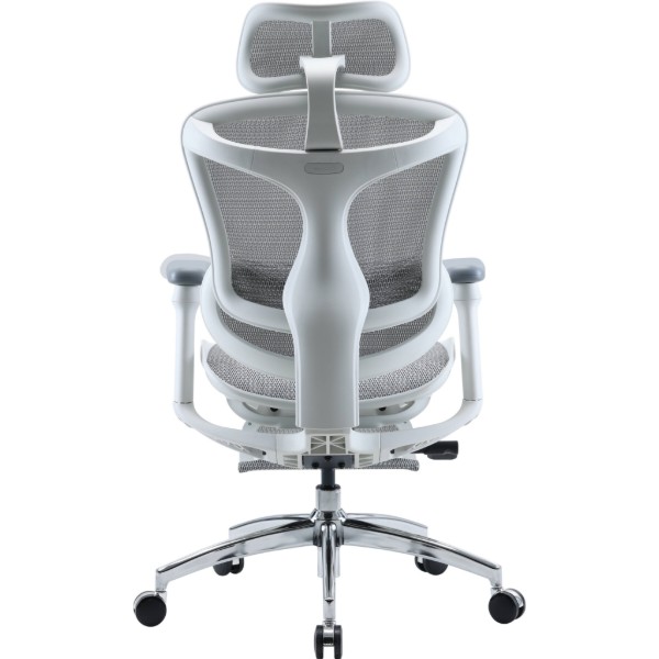 Фото - Крісло офісне Sihoo DORO C300L Mesh White with footrest (DORO-C300L-A3-102-JT)
