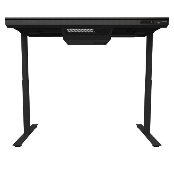 Фото - Стіл комп'ютерний Lorgar ELITE 90G Glass Black (LRG-DE90G)