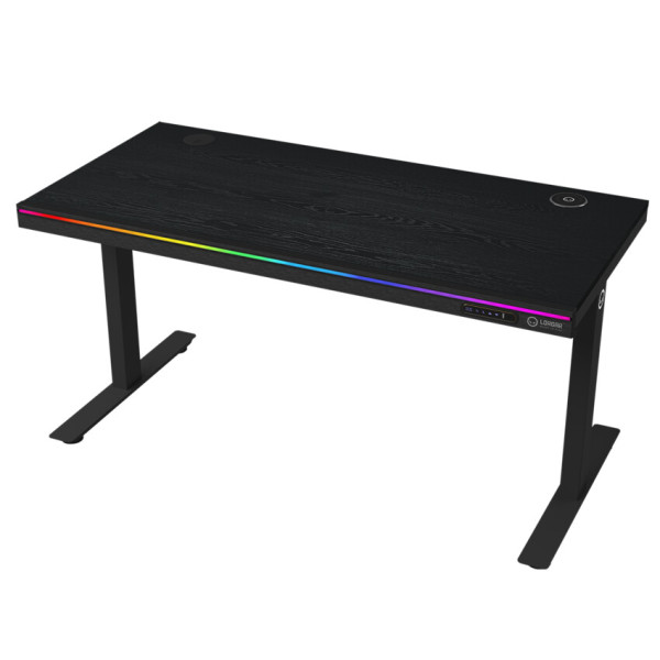 Фото - Стол компьютерный Lorgar PRO 80W Wood Black (LRG-DP80W)