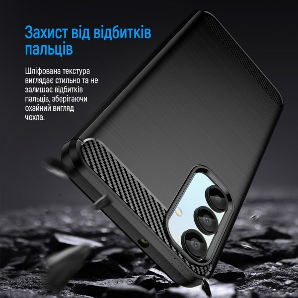Фото - Чохол для смартфону Colorway TPU Сarbon for Samsung Galaxy A57, black (CW-CTCbSGA576-BK)
