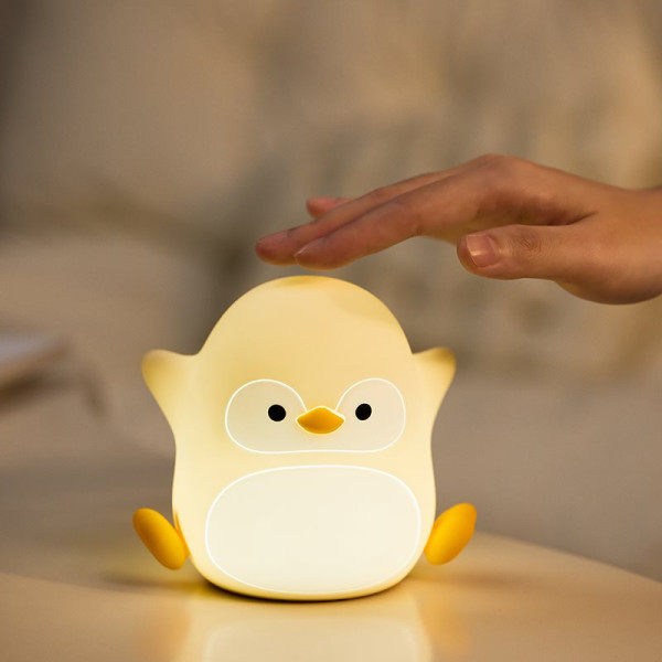 Фото - Ночник детский VALESO Пингвин A051 бежевый