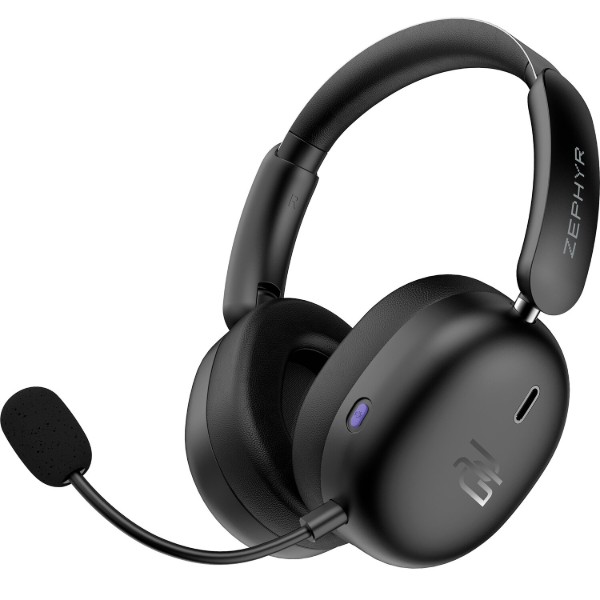 Фото - Гарнитура беспроводная игровая Proove Gaming Zephyr APP black/purple (WHZP00022001)