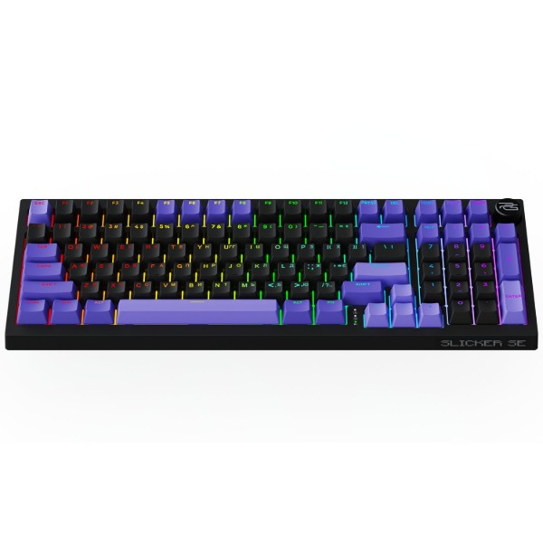 Фото - Клавіатура бездротова ігрова Proove Gaming Slicker Special Edition (Ukraine Layout) black/purple (WKSLSE022401)