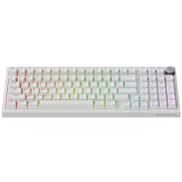 Фото - Клавіатура бездротова ігрова Proove Gaming Slicker Special Edition (Ukraine Layout) white (WKSLSE022402)