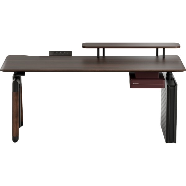 Фото - Стол с электрорегулировкой высоты Sihoo D07 1.6m Walnut/Black (D07B-101/D07J-101-AB)