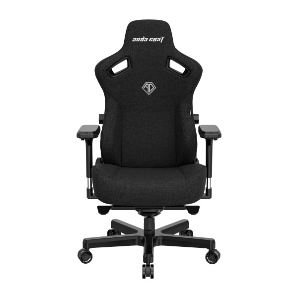 Фото - Крісло для геймерів Anda Seat Kaiser 3 Size L Black Fabric (AD12YDC-L-01-B-CF)