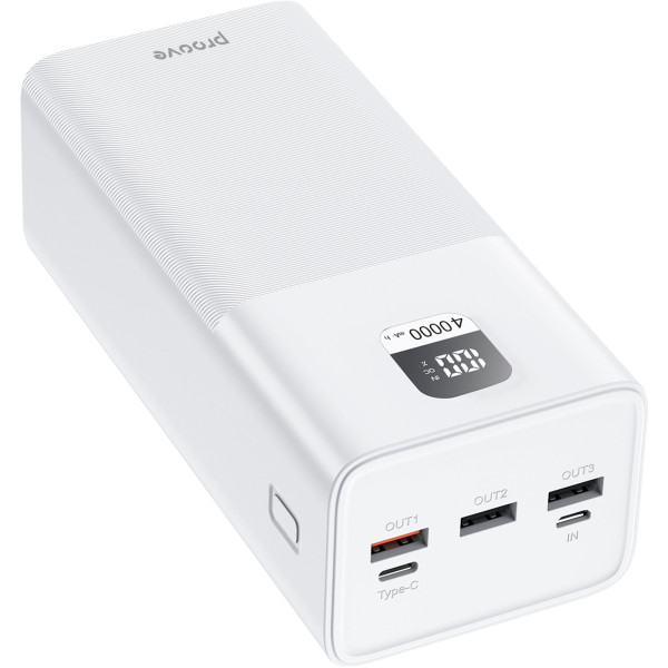 Фото - Батарея мобильная Proove Giant 100W 40000mAh white (2001001957629)