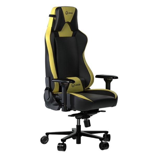 Фото - Кресло для геймеров Lorgar Base 311 Black Yellow (LRG-CHR311BY)
