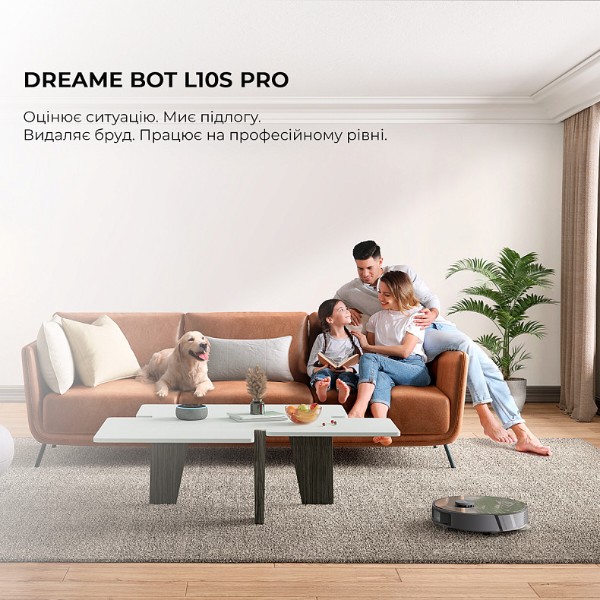 Фото - Уцінка - Робот-пилосос миючий Dreame L10s Pro (RLS6L)