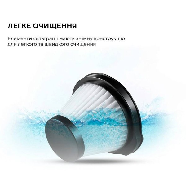 Фото - Пилосос ручний для дому Deerma Corded Hand Stick Vacuum Cleaner (DX115C)