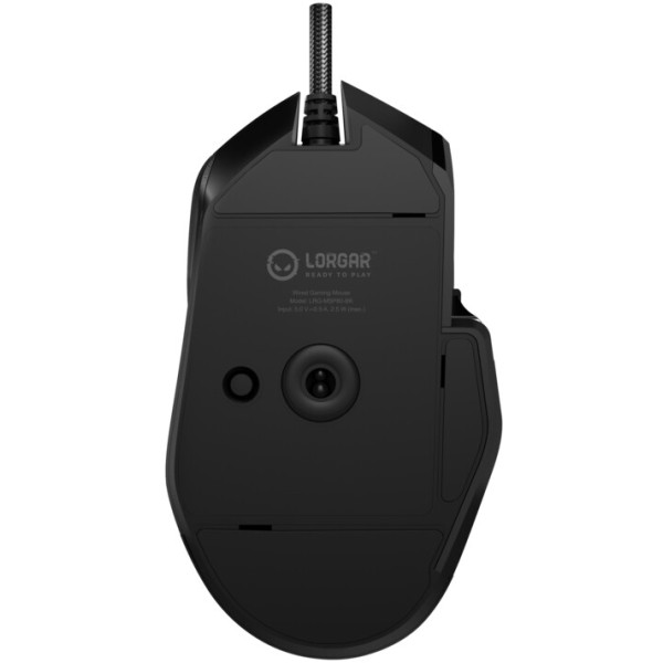 Фото - Мышь проводная игровая Lorgar MSP80 Wired Gaming Mouse Pro Black (LRG-MSP80-BK)