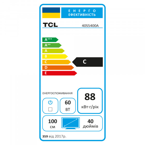 Фото - Телевізор TCL 40S5400A