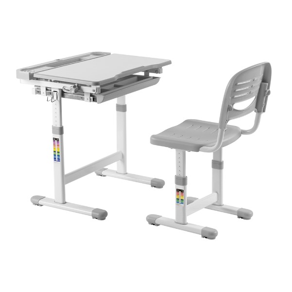 Фото - Комплект меблів шкільний 2 елементи FunDesk Сantare Grey
