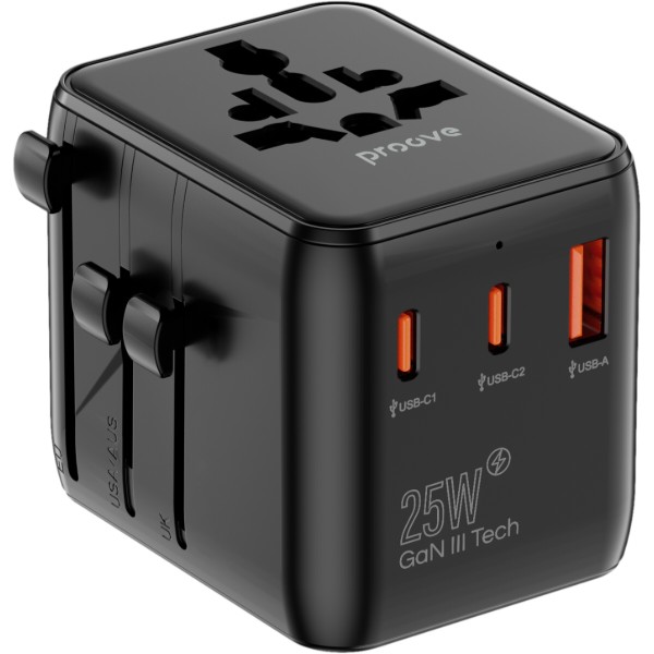 Фото - Сетевое зарядное устройство Proove Trip 25W black (TATL25310001)