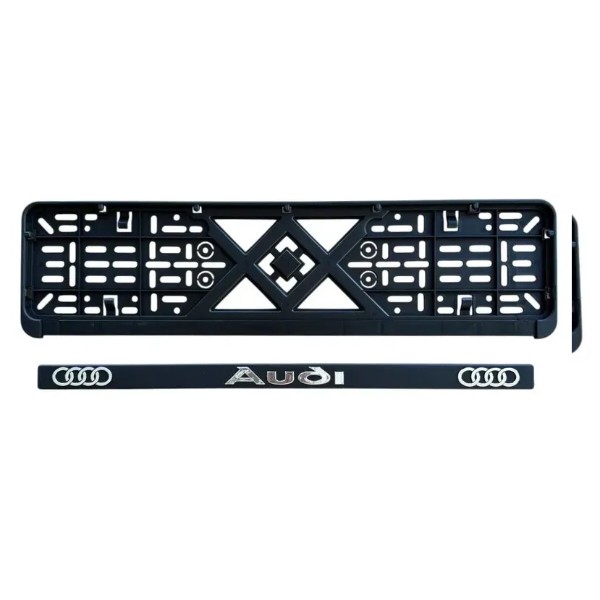 Фото - Рамка под номер Poputchik AUDI 2 шт. (24-001)