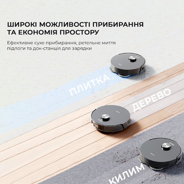 Фото - Уцінка - Робот-пилосос миючий Dreame L10s Pro (RLS6L)