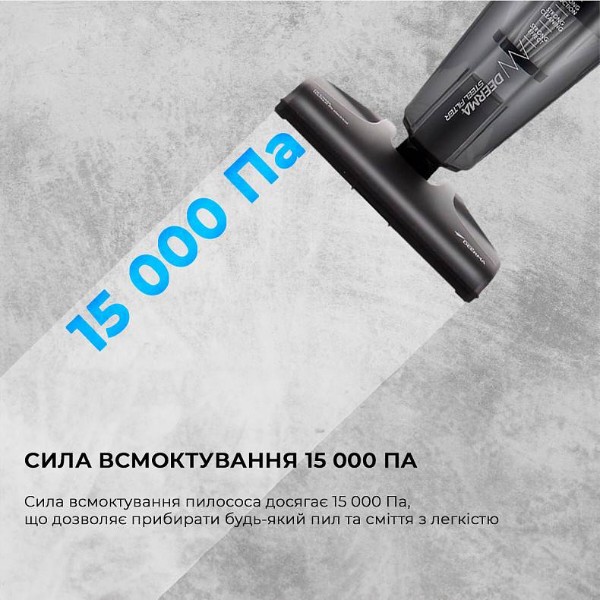 Фото - Пилосос ручний для дому Deerma Corded Hand Stick Vacuum Cleaner (DX115C)