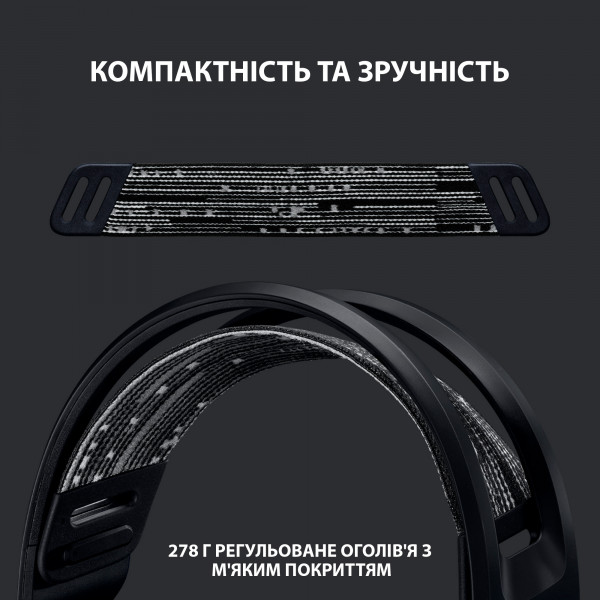 Фото - Гарнитура беспроводная игровая Logitech G733 Black (981-000864)