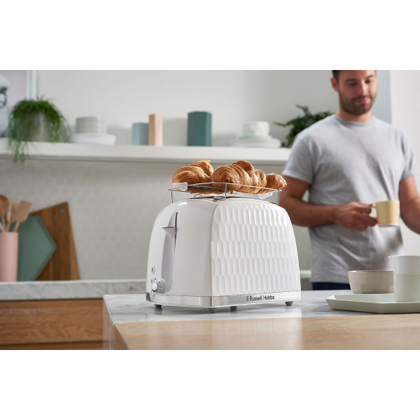Фото - Тостер Russell Hobbs 26060-56 Honeycomb White