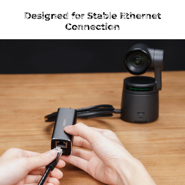 Фото - Перехідник USB-C - Ethernet OBSBOT USB-C to Ethernet Adapter