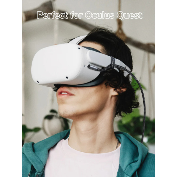 Фото - Кабель синхронізації даних Cabletime USB3.0 VR Oculus Quest 2 5 м (CA43P)