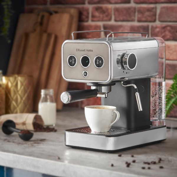 Фото - Кофеварка рожковая Russell Hobbs 26452-56 Distinctions Metal