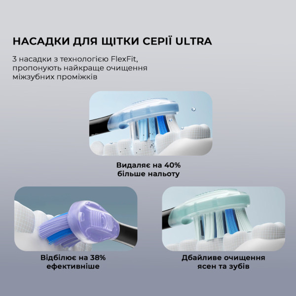 Фото - Зубная щетка электрическая Oclean X Pro 20 Set Black (6970810556964)