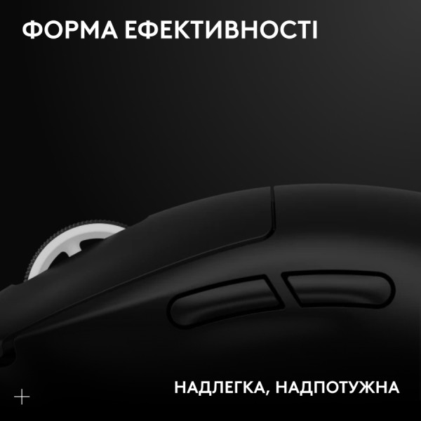 Фото - Мышь беспроводная игровая Logitech G Pro X Superlight 2 LightSpeed Black (910-006630)