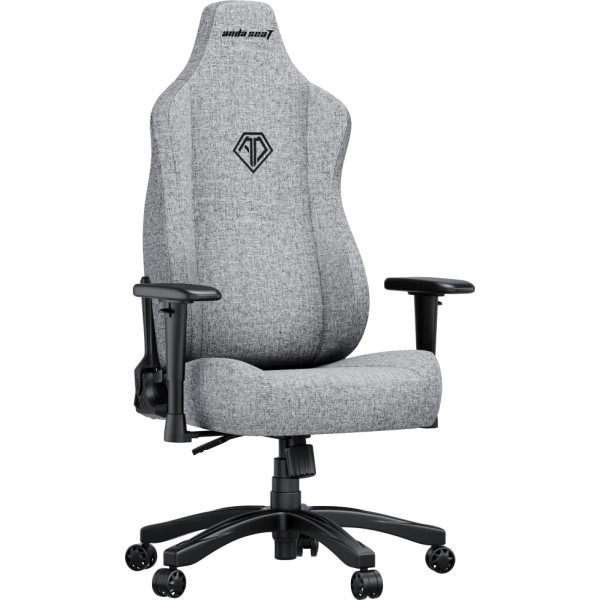 Фото - Крісло для геймерів Anda Seat Novis Size L Gray Fabric (AD23-L-01-G-F)