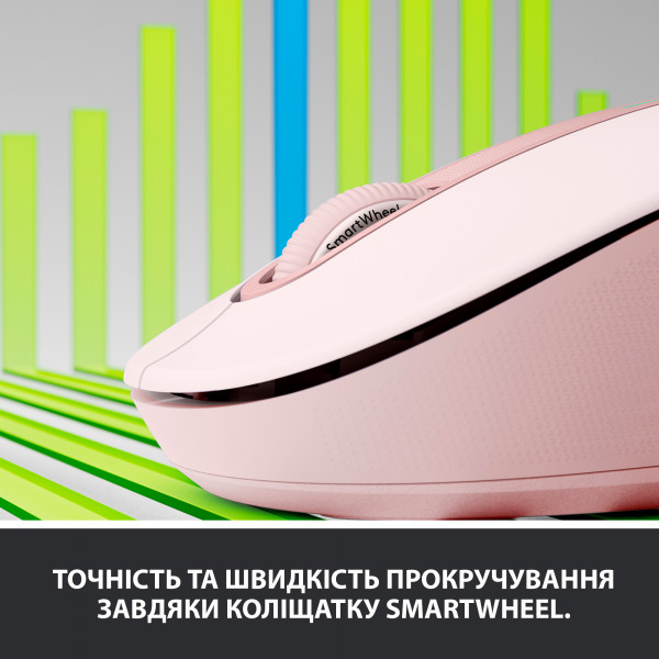 Фото - Миша бездротова Logitech Signature M650 L Wireless Mouse Rose (910-006237)