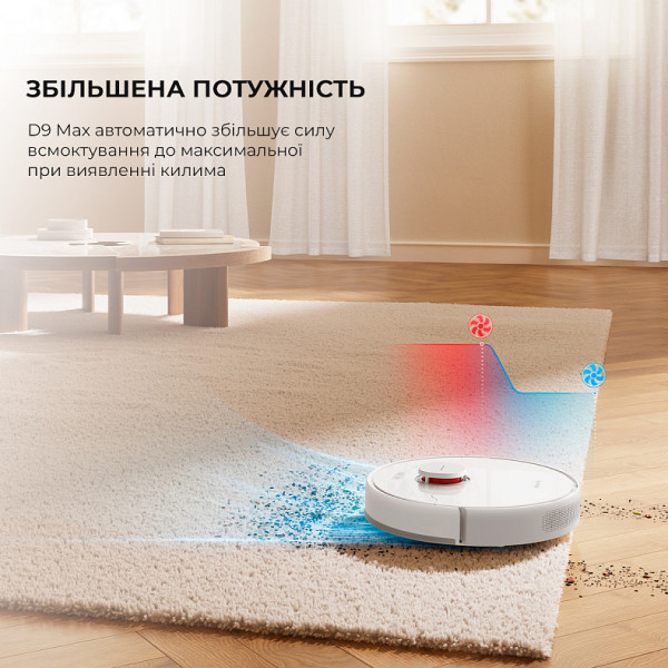 Фото - Робот-пилосос миючий Dreame D9 MAX White (RLD33GA-Wh)