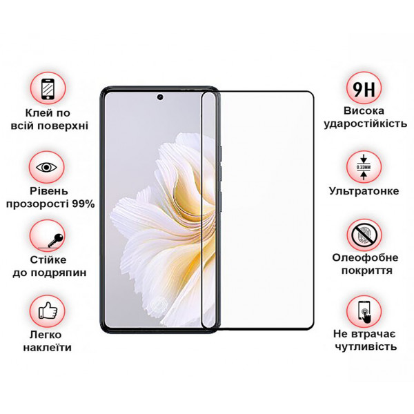 Фото - Захисне скло для смартфону BeCover for Tecno Camon 20 (CK6) / 20 Pro (CK7n) Black (709745)